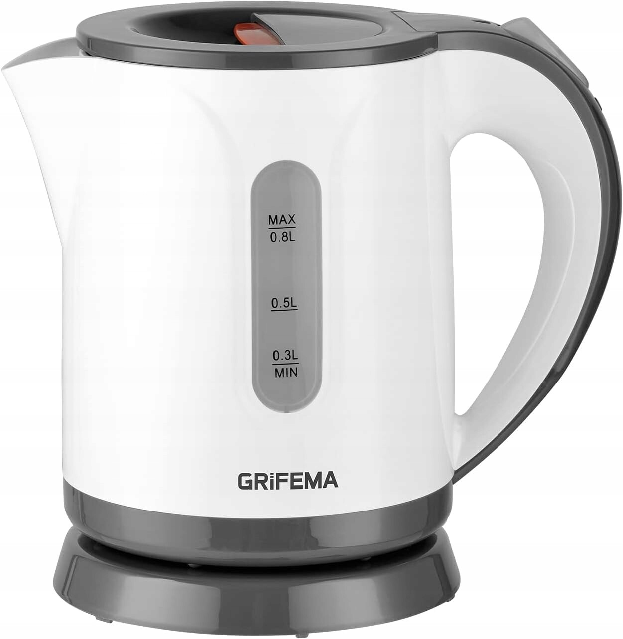 Rychlovarná konvice Grifema GC1001 0,8 l, 1100 W, plastová, bez Bpa, 360°