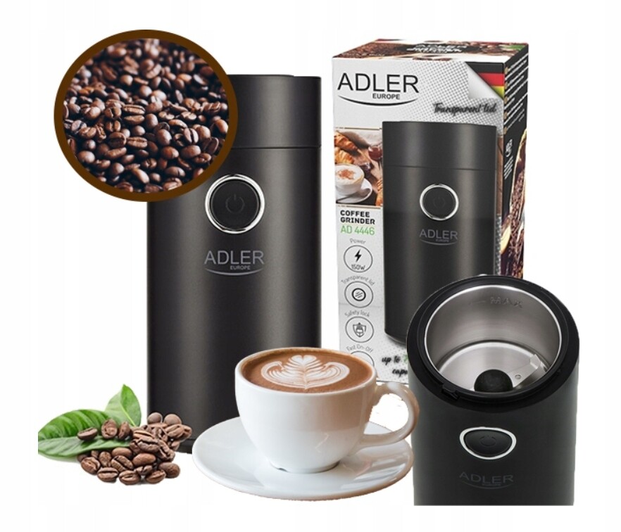 Elektrický Mlýnek Adler Ad 4446bg 150 W černý