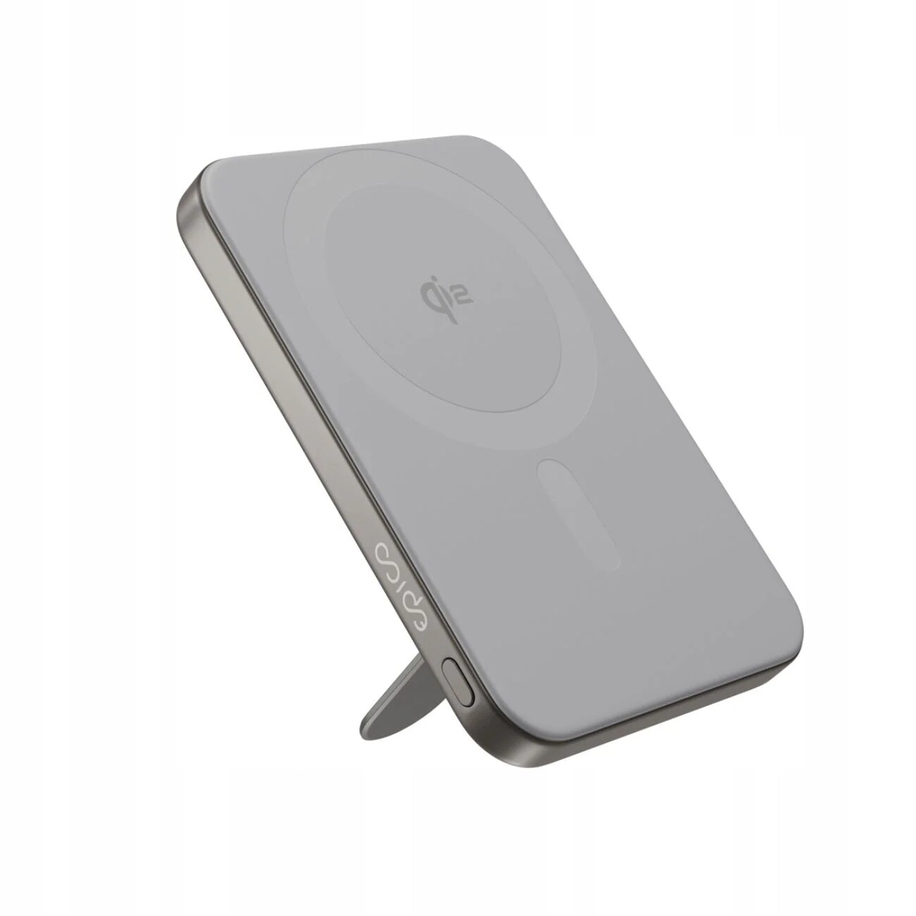 Bezdrátová hliníková powerbanka se stojánkem Epico UltraPack Qi2 Stand 5000