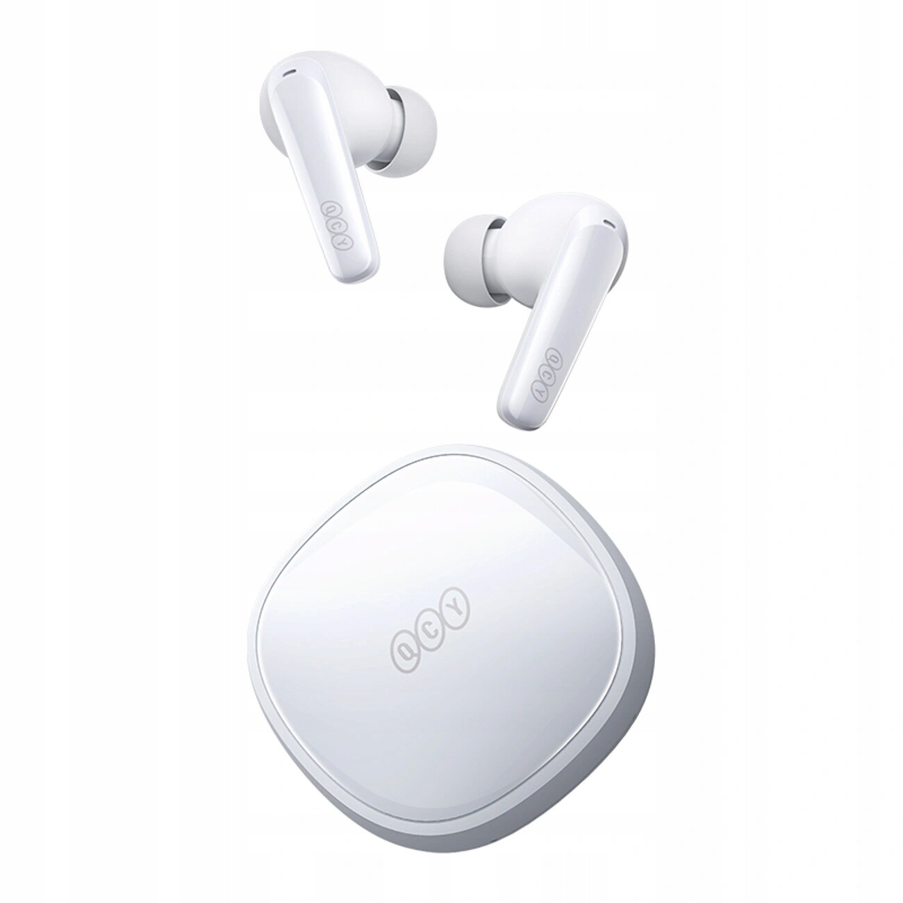 In-ear sluchátka Qcy T13X s Enc IPX5 Bluetooth 5.3 – bílá