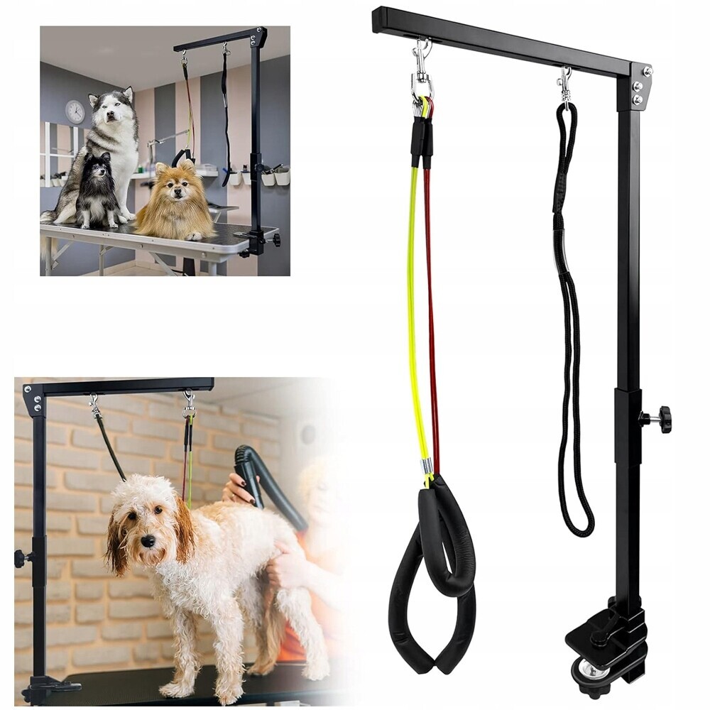 Groomerský Držák pro péči o zvířata, nastavitelná výška, pro psy