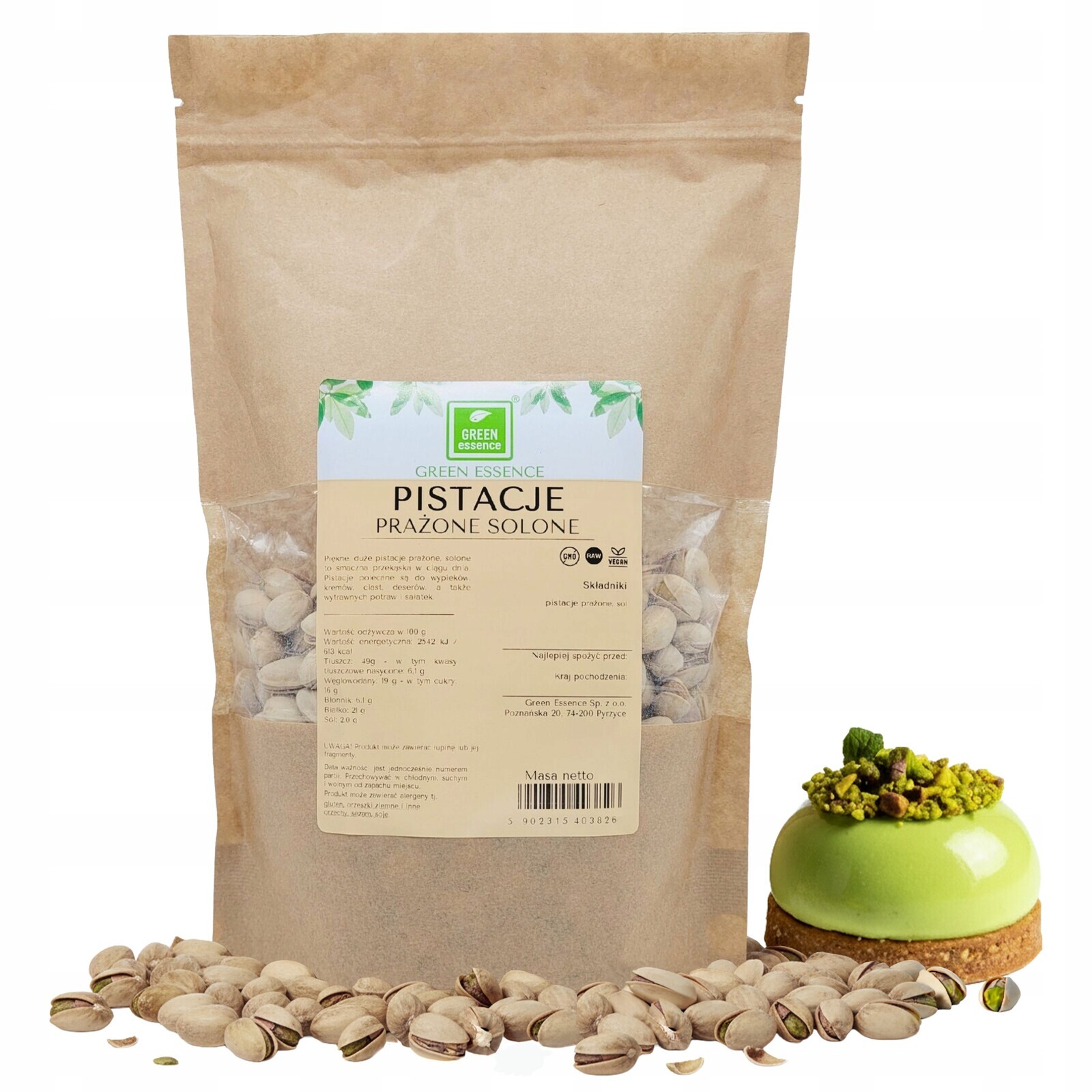 Pistácie Pražené Solené 1 kg velké prémiové křupavé a čerstvé keto svačinka