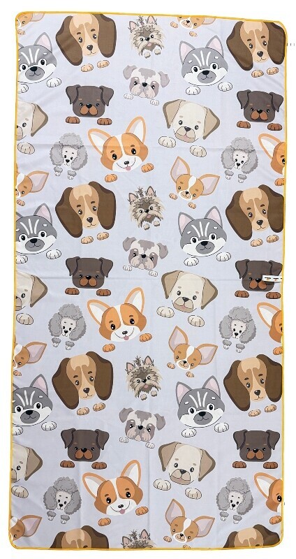 Rychleschnoucí ručník z mikrovlákna Velký 80×150 cm Mordki Zepnij