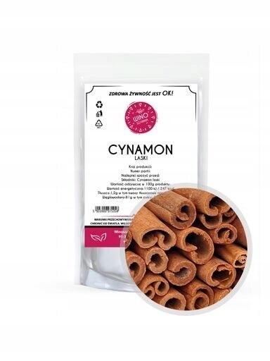 6 x Winoszarnia Skořicová tyčinka 100 g Skořice Celá