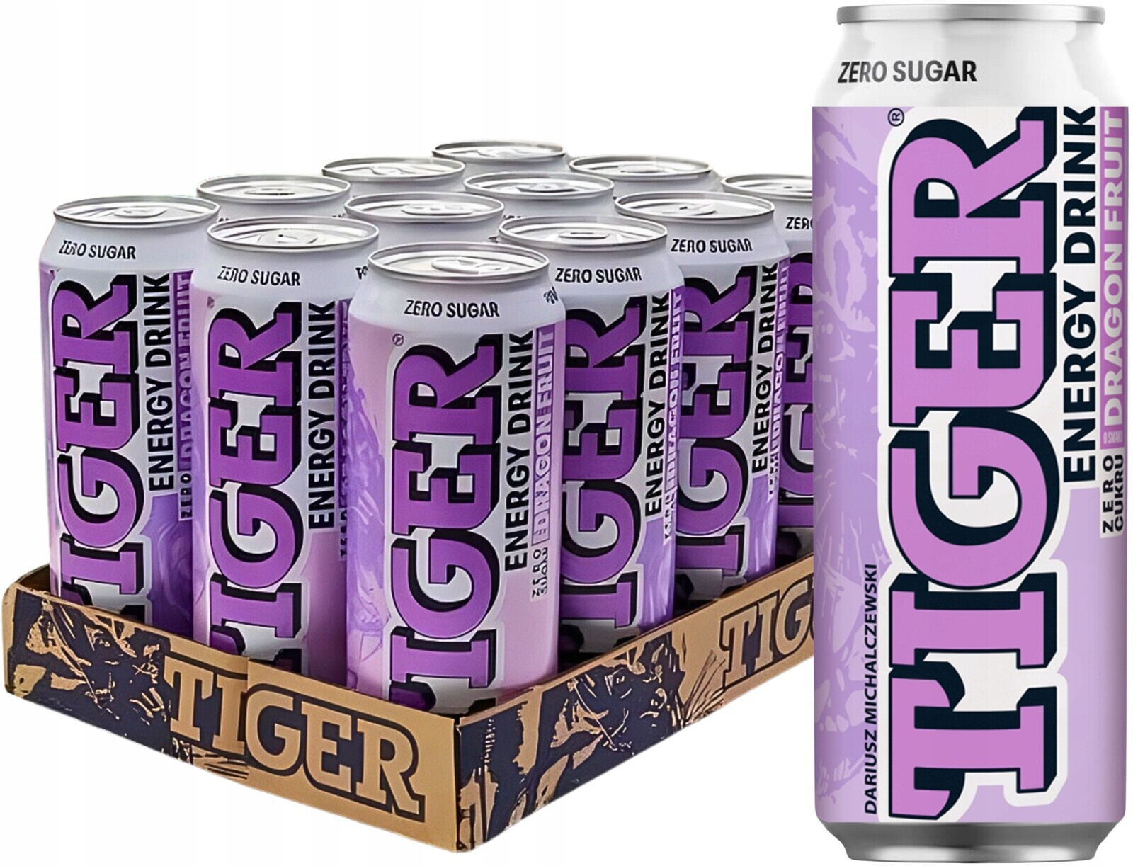 Tiger Dragon Fruit Zero Sugar 12×0,5l