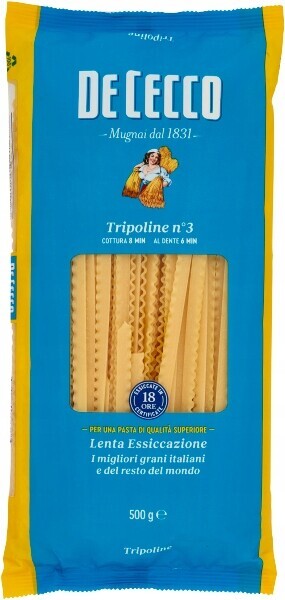 5x Těstoviny Tripoline 3 500 g De Cecco