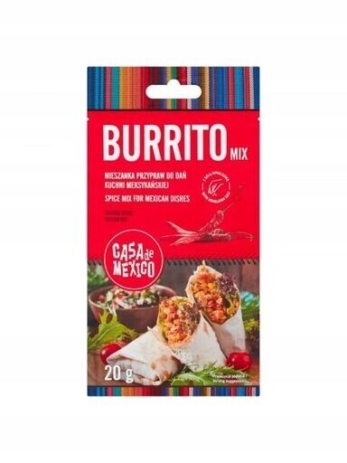 6 x Casa De Mexico Koření na burrito 20 g