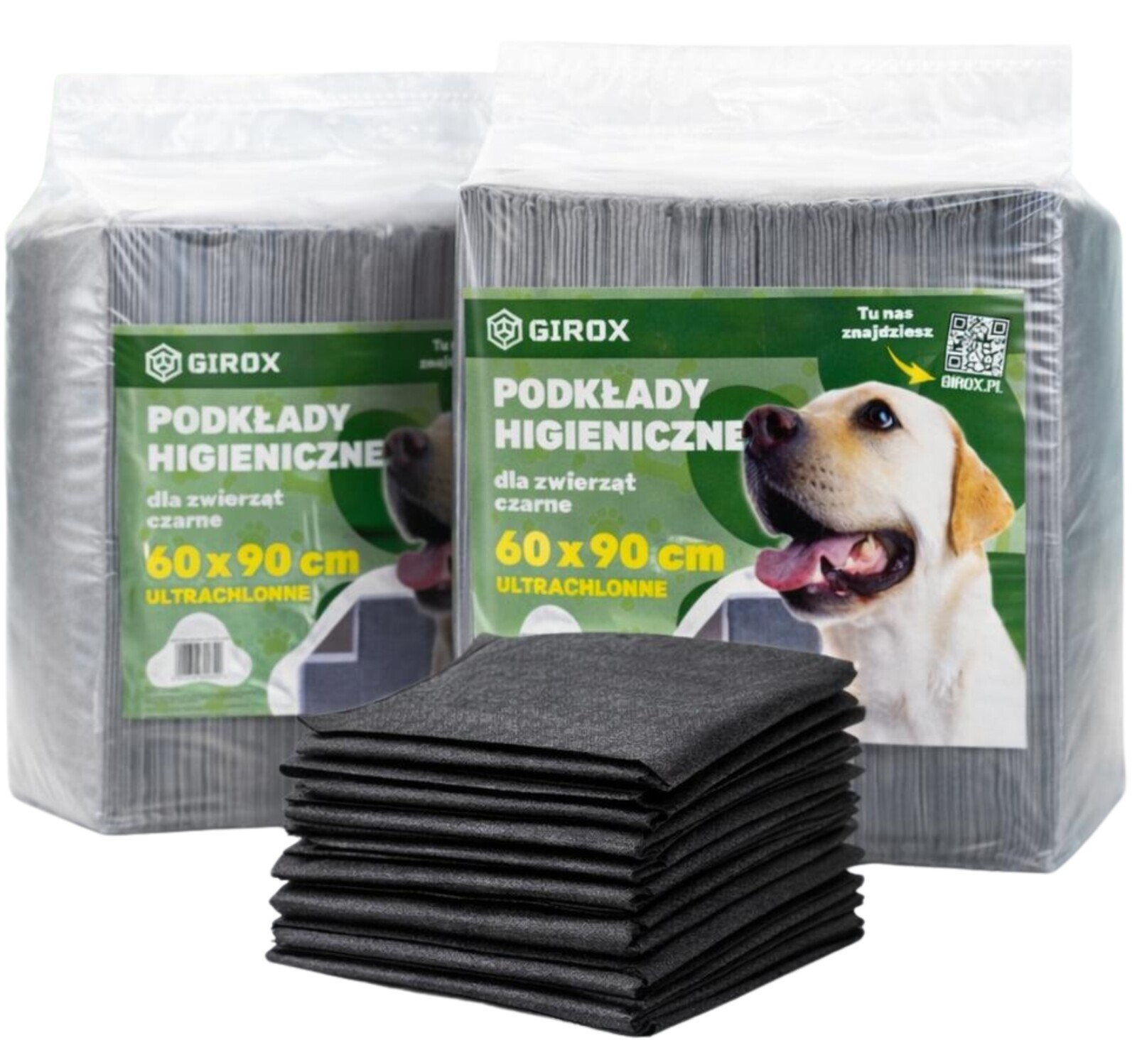 Černé Aktivní Absorpční Podložky Na Uhlí Na Jedno Použití Podložky 60x90 Ultraabsorpční