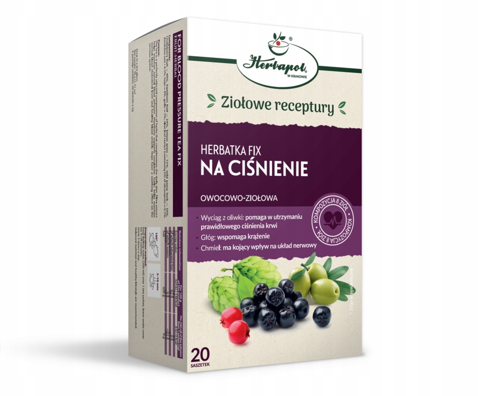 Čaj na tlak fix 20*2 g Herbapol Krakov
