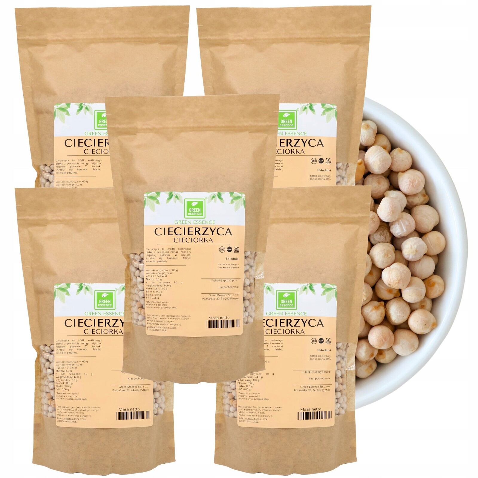 Italský hrách Cizrna Cizrna Zrno 5 kg