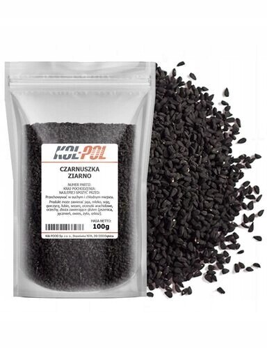 6 x Černucha Zrno 100 g Černá kmínová přírodní aromatická semena Kol-Pol