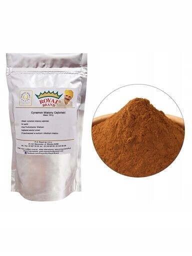 6 x Royal Brand Cejlonská skořice mletá 100 g