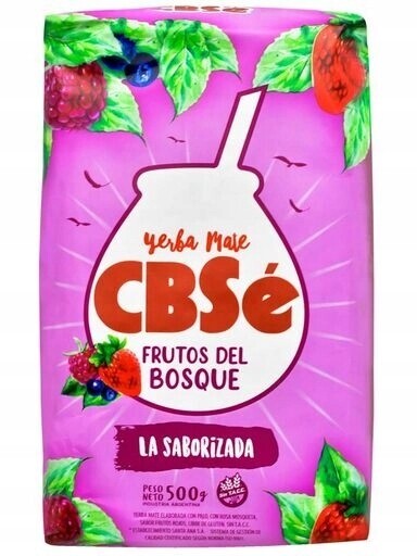 Yerba Mate CBSé Frutos del Bosque 500 g lesní plody