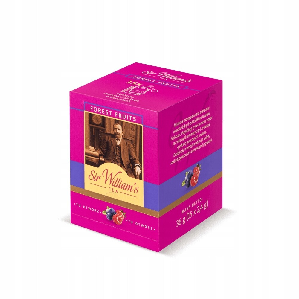 Sir William’s Tea Forest Fruits 15 sáčků