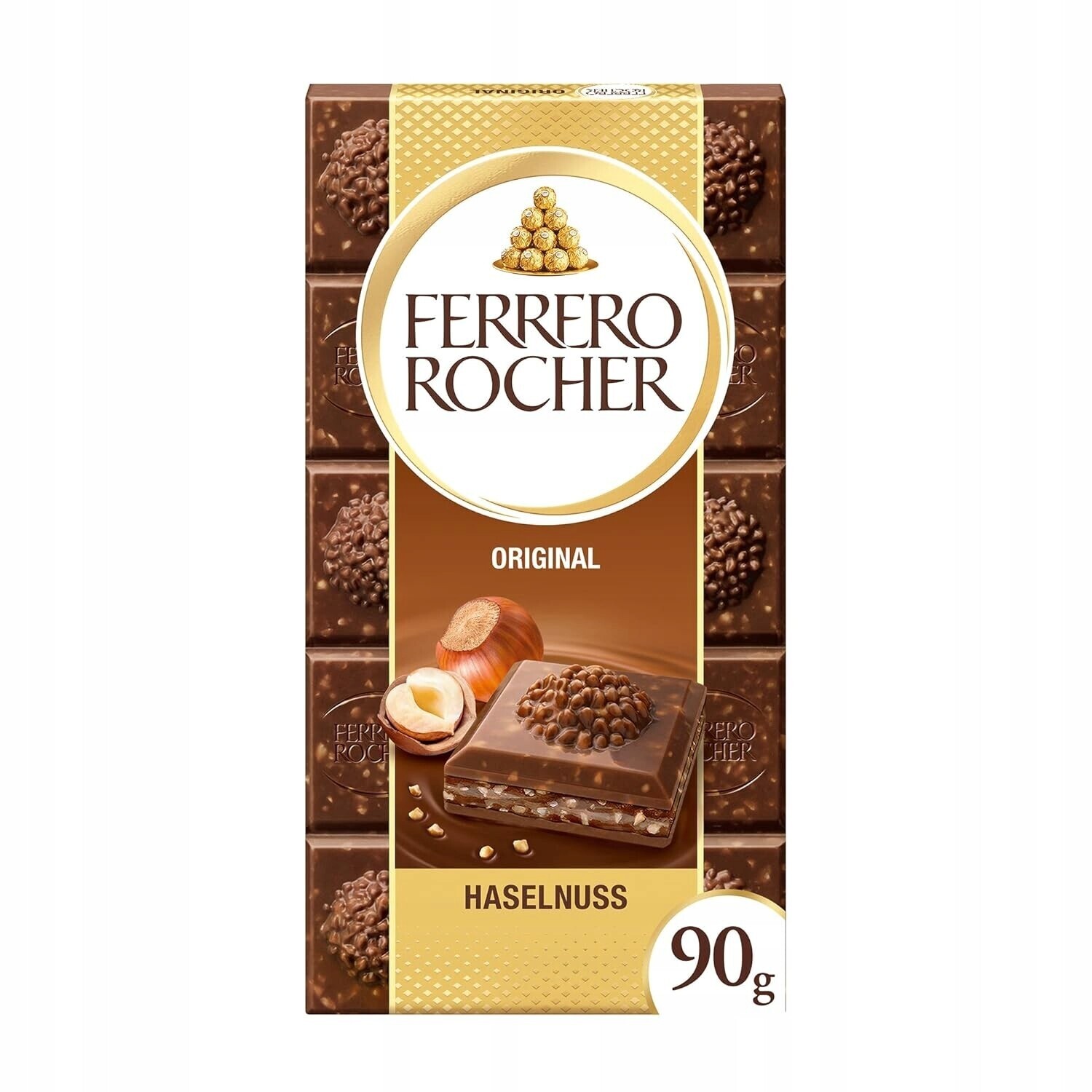 4x Ferrero Rocher Original Haselnuss čokoláda 90 g