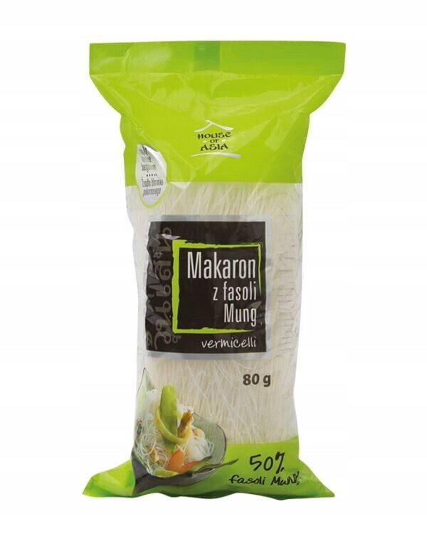House Of Asia těstoviny vermicelli s fazolemi mung 80 g