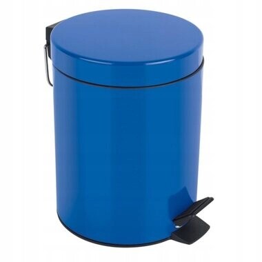 Odpadkový koš Spirella Sydney s pedálem, 3 l, modrý