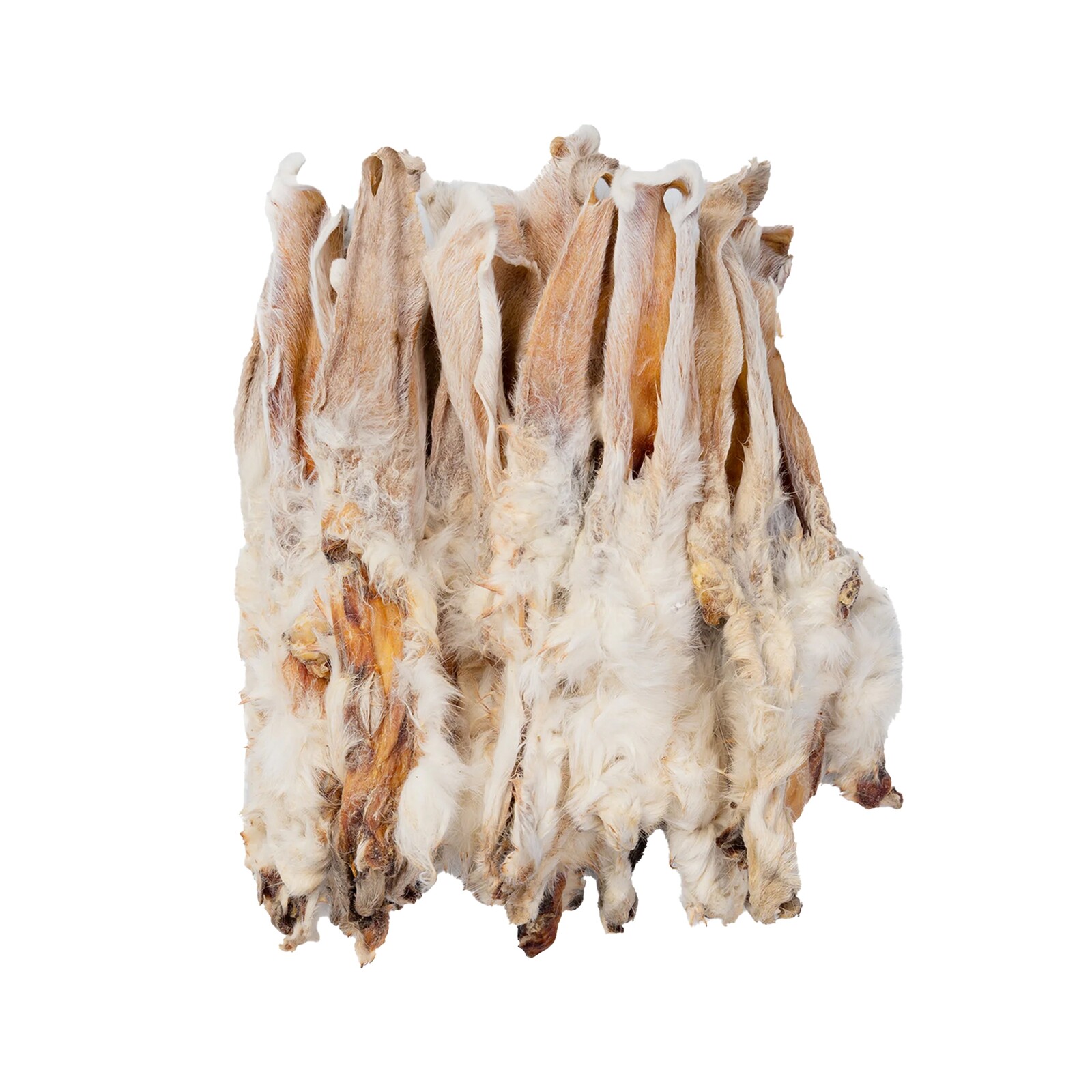 Přírodní psí pamlsek Králičí ucho s kožešinou 1 kg kousátka gaczoo