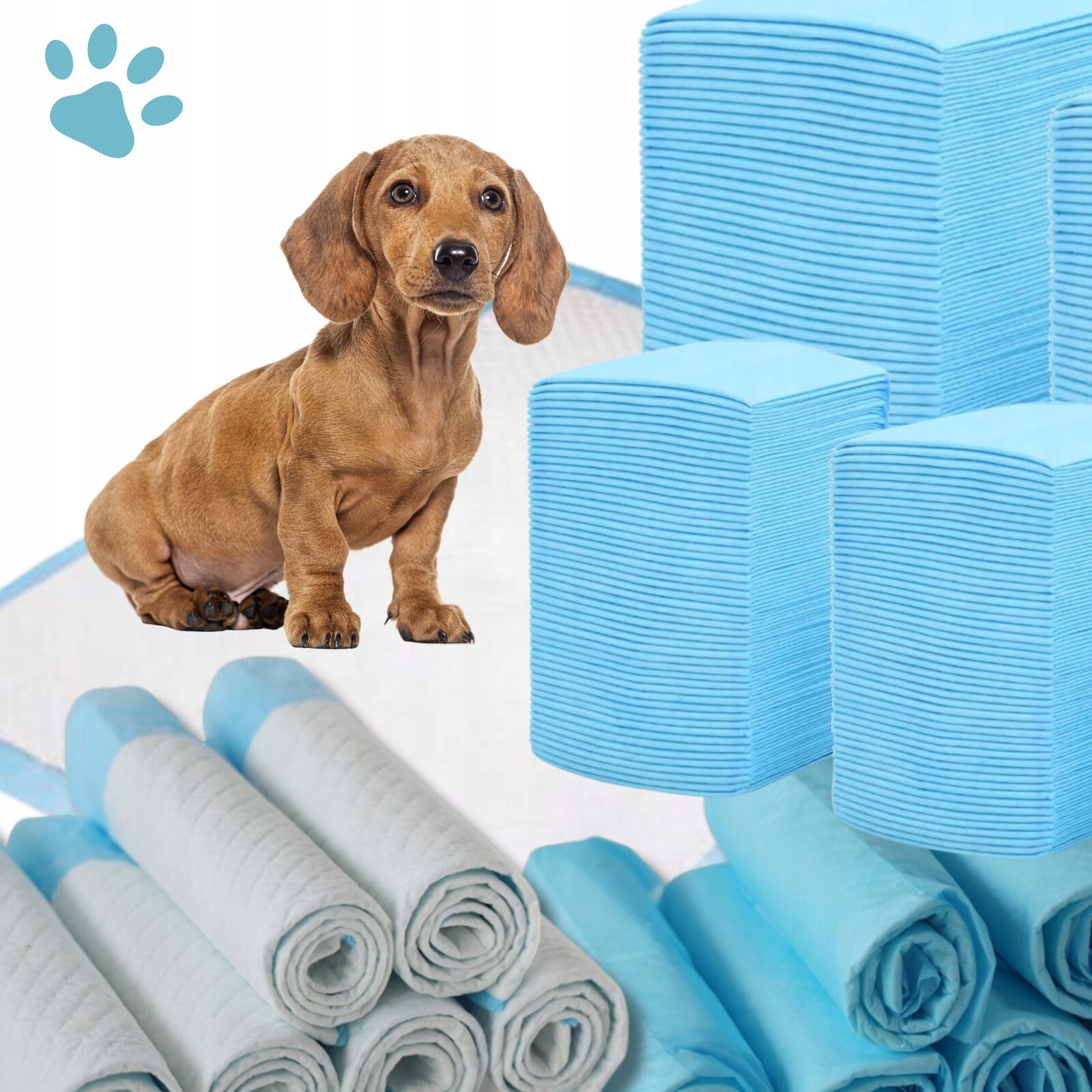 Hygienické podložky pro zvířata 60x90 cm 50 Kusů