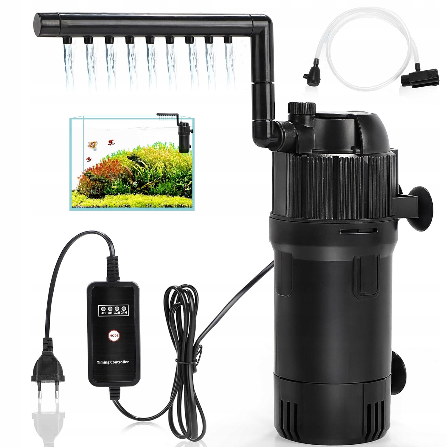 Vodní Čerpadlo S Uv Filtrem A Regulací Směru Proudu Pro Akvárium