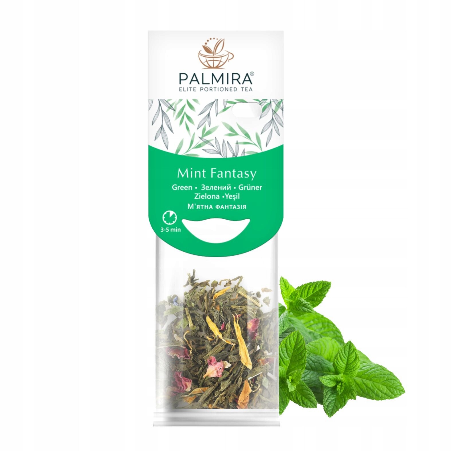 Čaj s mátou v sáčcích Palmira Mint Fantasy 10 sáčků