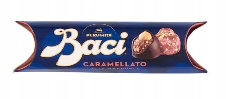 4x Čokoládky Baci Caramellato Alle Mandorle 37,5g Perugina