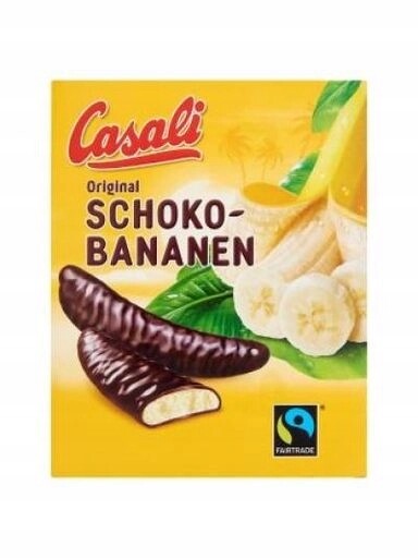 4x Čokoládky schoko-bananen original 150g Casali