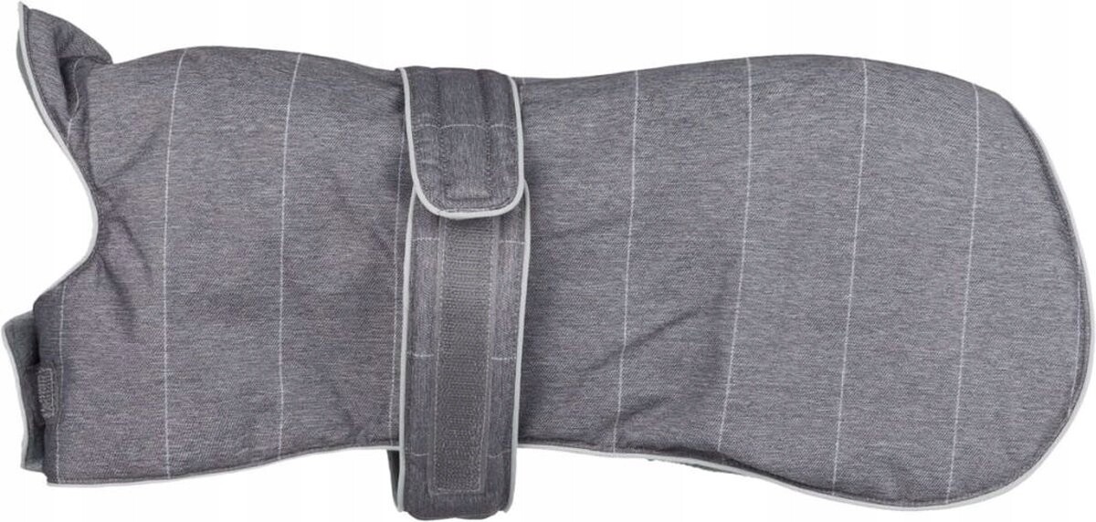 Bunda pro psa Trixie Brest kabátek podzim zima Šedá 62 cm