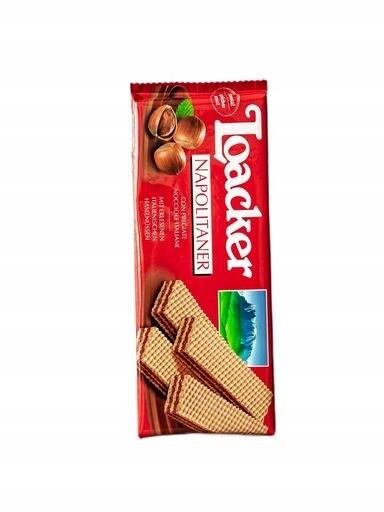 4x Oplatky s krémem z lískových oříšků 175 g Loacker