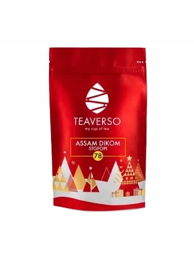 Zimní Čaj Černý Teaverso Assam Dikom Stgfopi 50 g