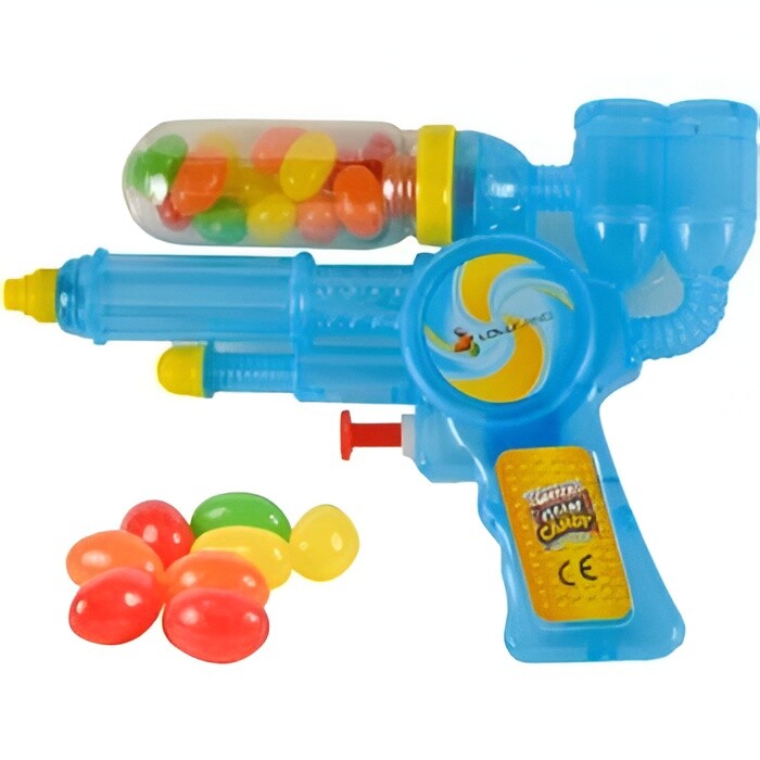 Johny Bee Pistole na vodu s fazolovými gely s příchutí Tutti Frutti 20 g