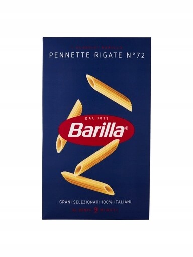 5X Těstoviny Rigate n72 500g Barilla