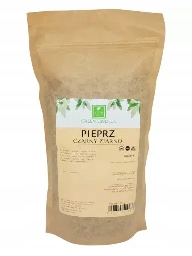 5x Green Essence Pepř černý zrno 100 g pepř v zrnech s silným aroma