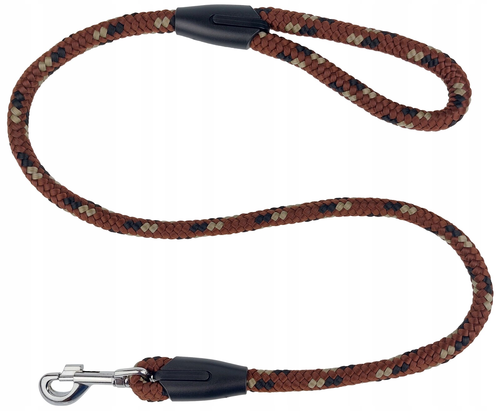 Champion Vodítko pro psa Tradiční lanko 1,2 m/1,4 cm Hnědá Melanž