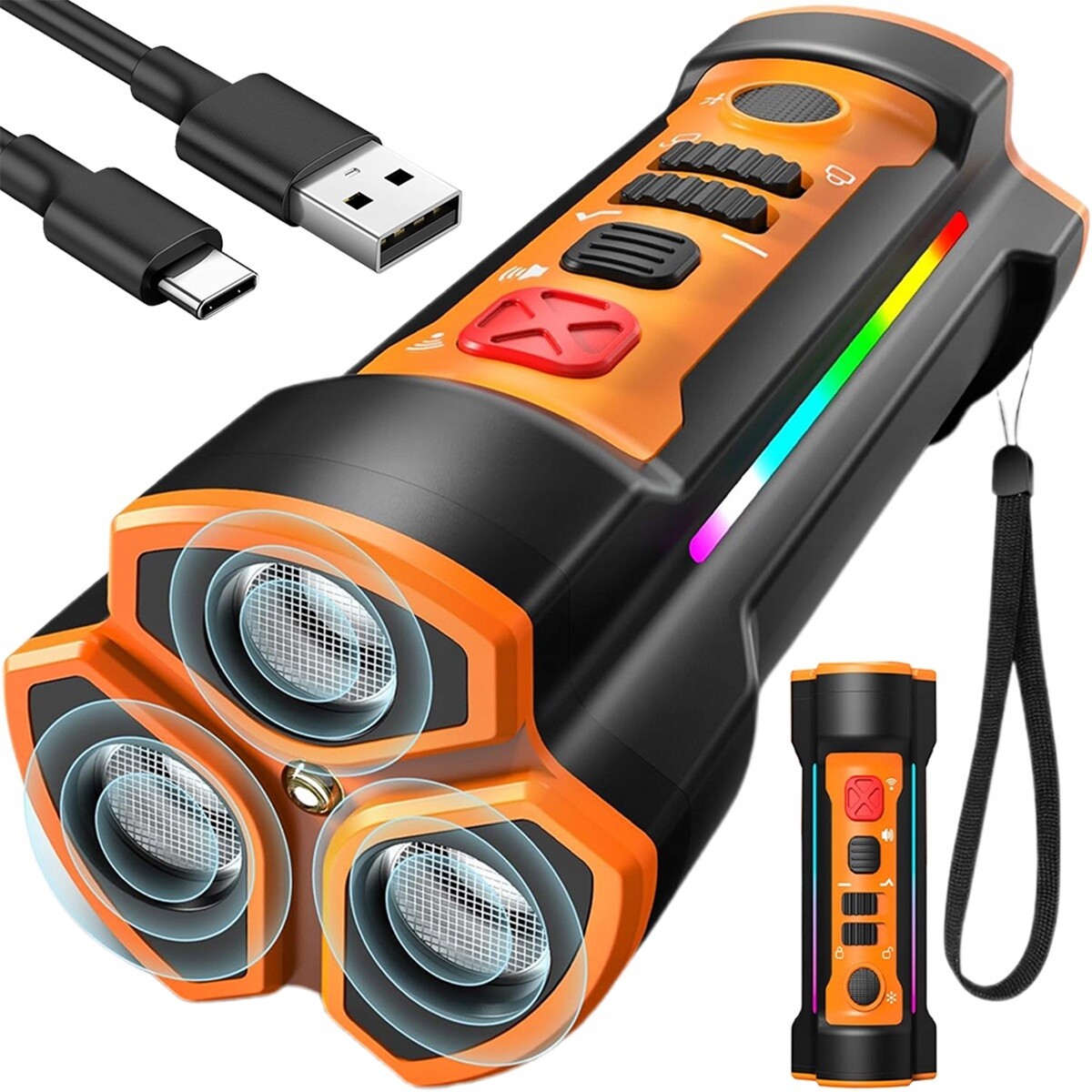 Přenosný Ultrazvukový Trenér S Led Korekcí Chování Za 1 Sekundu