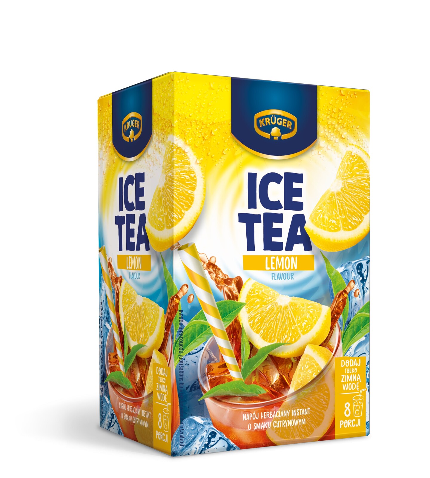 4x Kruger Ice Tea Citron 128g