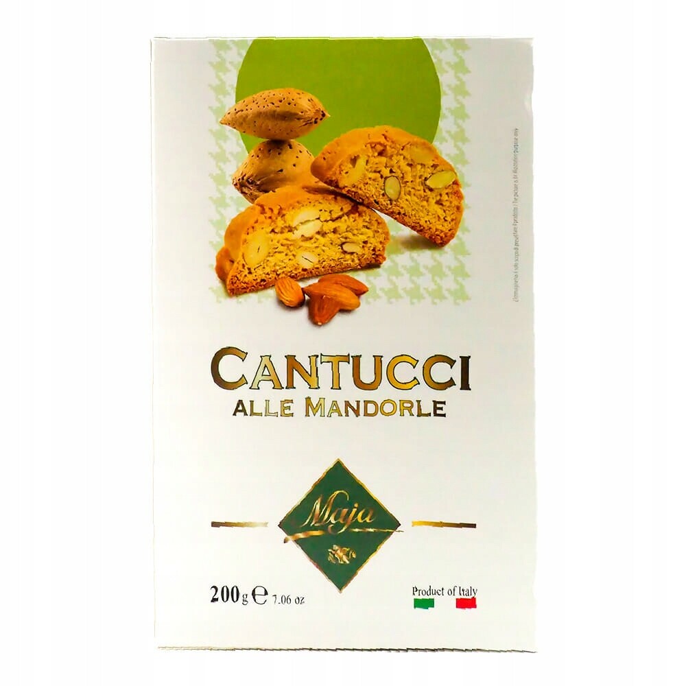 4x Sušenky s celými mandlemi Cantuccini alle mandorle 200 g Maja