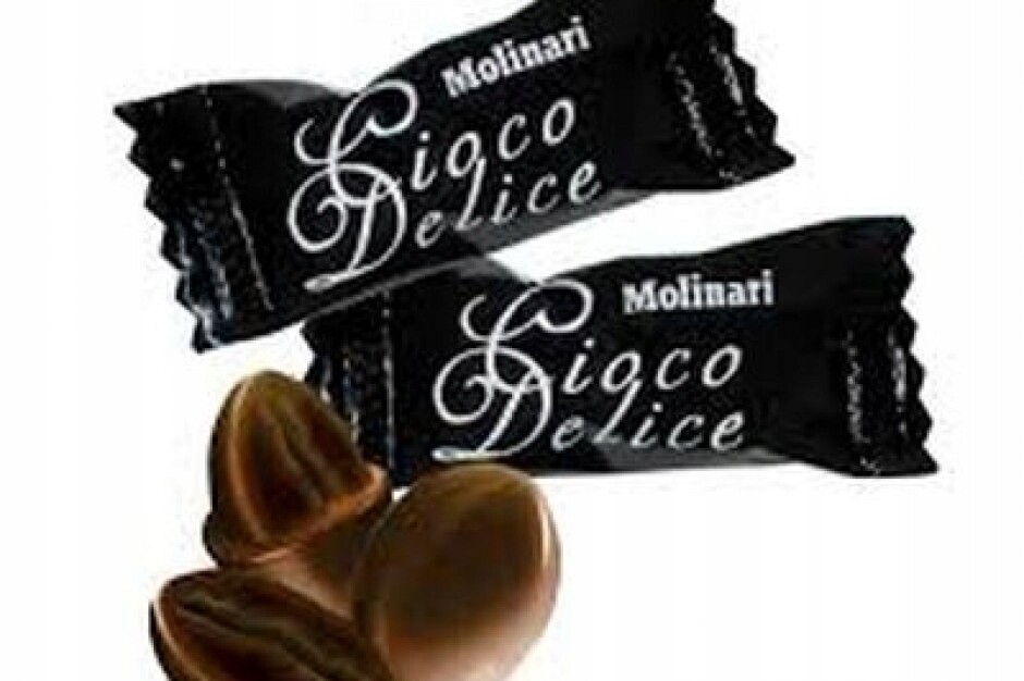 Molinari Kávové zrno v čokoládě 1 kg