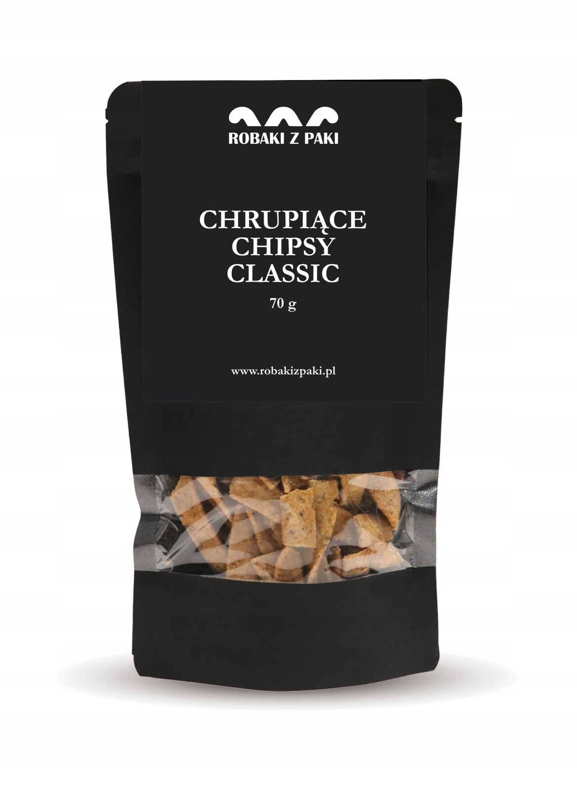 4x Robaki z paki Křupavé Chipsy classic 70 g