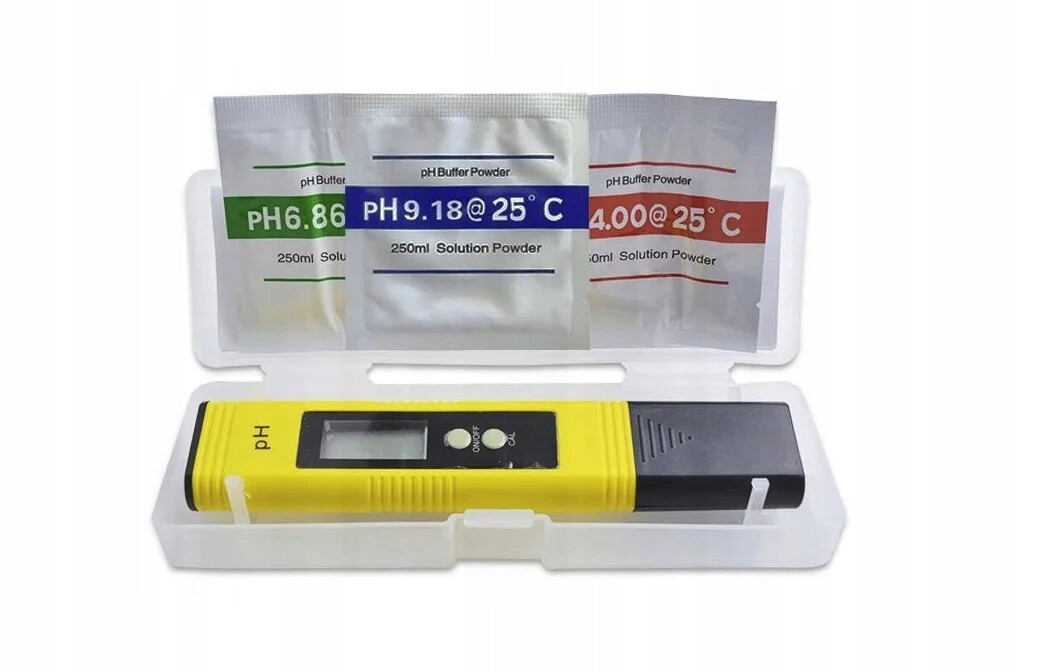 Tester Elektronický Ph-metr Pro Vodu Do Akvária Bazénu Sada