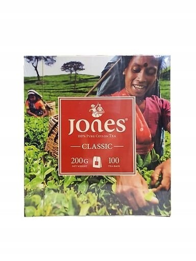 Jones EX100 černý instantní čaj 100 sáčků