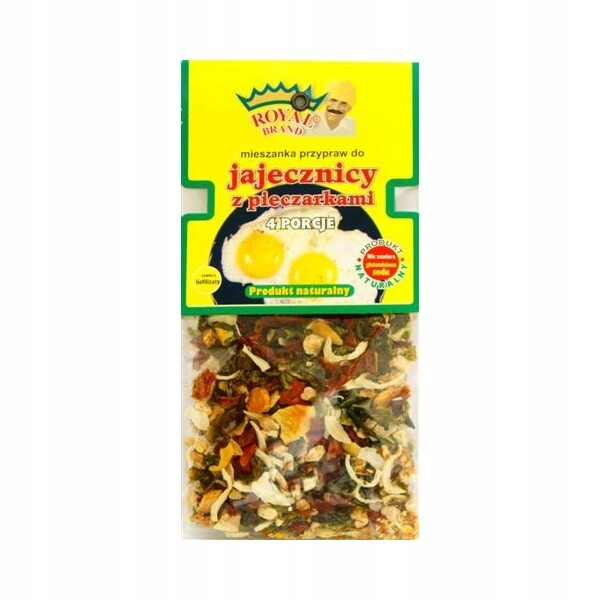 6 x Royal Brand míchaná vajíčka s žampiony, Koření do vajec 26 g
