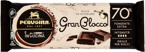 4 x Čokoláda Gran Blocco 70% Fondente Extra 150 g Perugina
