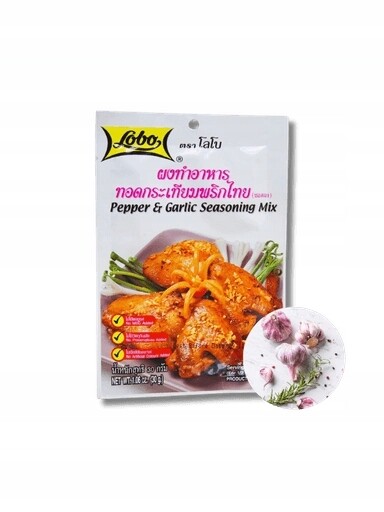 5 x Lobo Pepper and Garlic Seasoning Mix thajské koření 30 g