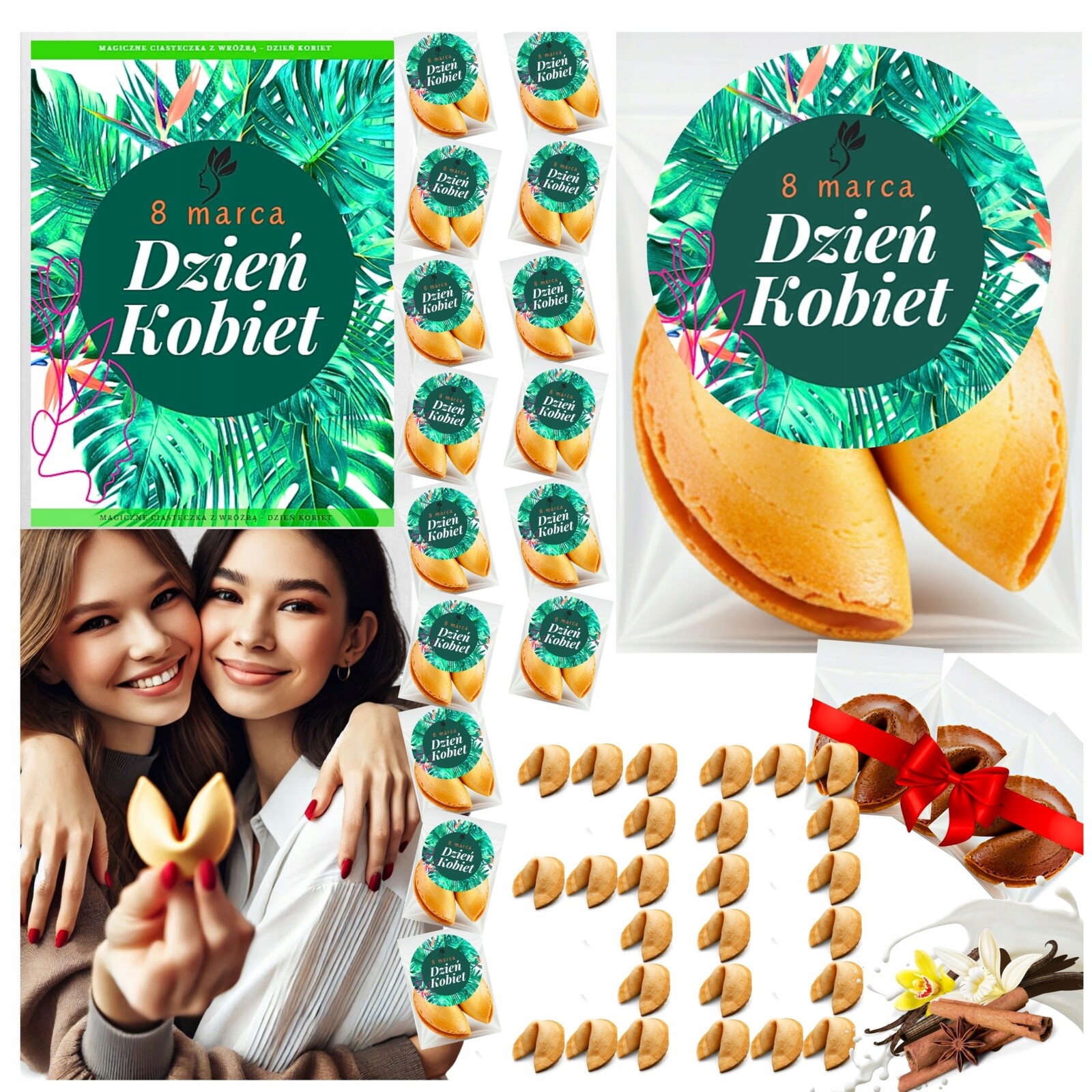 Dárek ke Dni žen – Sušenky s věštbou pro ni 30 kusů dárků Dárek