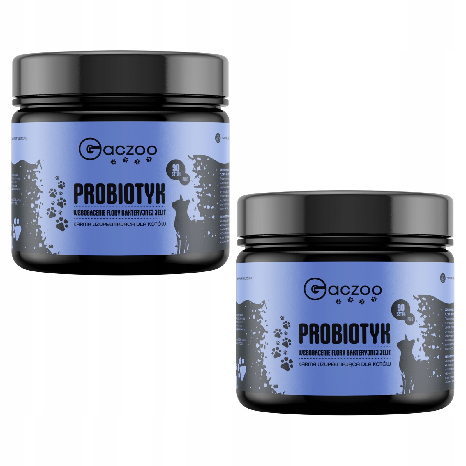 Doplněk pro kočky Gaczoo Probiotikum 180 ks 2 x 180 g zdravá lahůdka