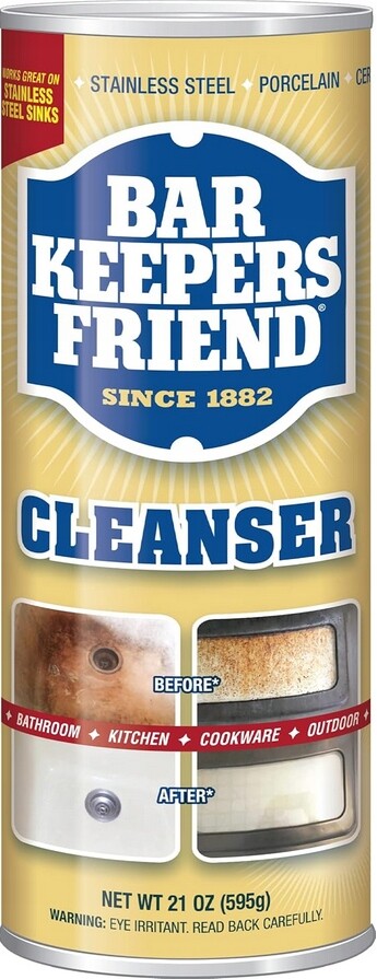 Bar Keepers Friend Cleanser Prášek 595 g Prášek na čištění, multifunkční