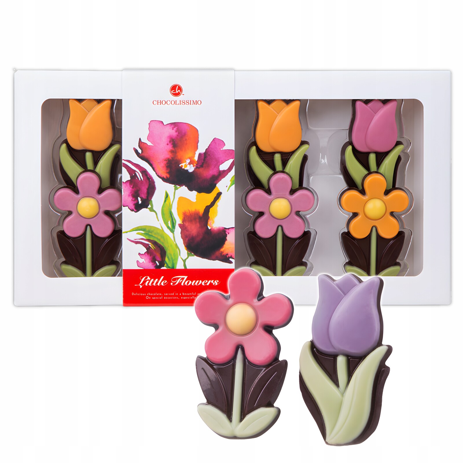 Dárek ke Dni žen pro ni přítelkyně manželky, Belgické čokoládky 95 g