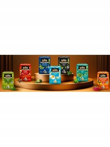 Expresní Čaj Loyd Horeca Rooibos Med Manuka Malina Brusinky 20x1,7g