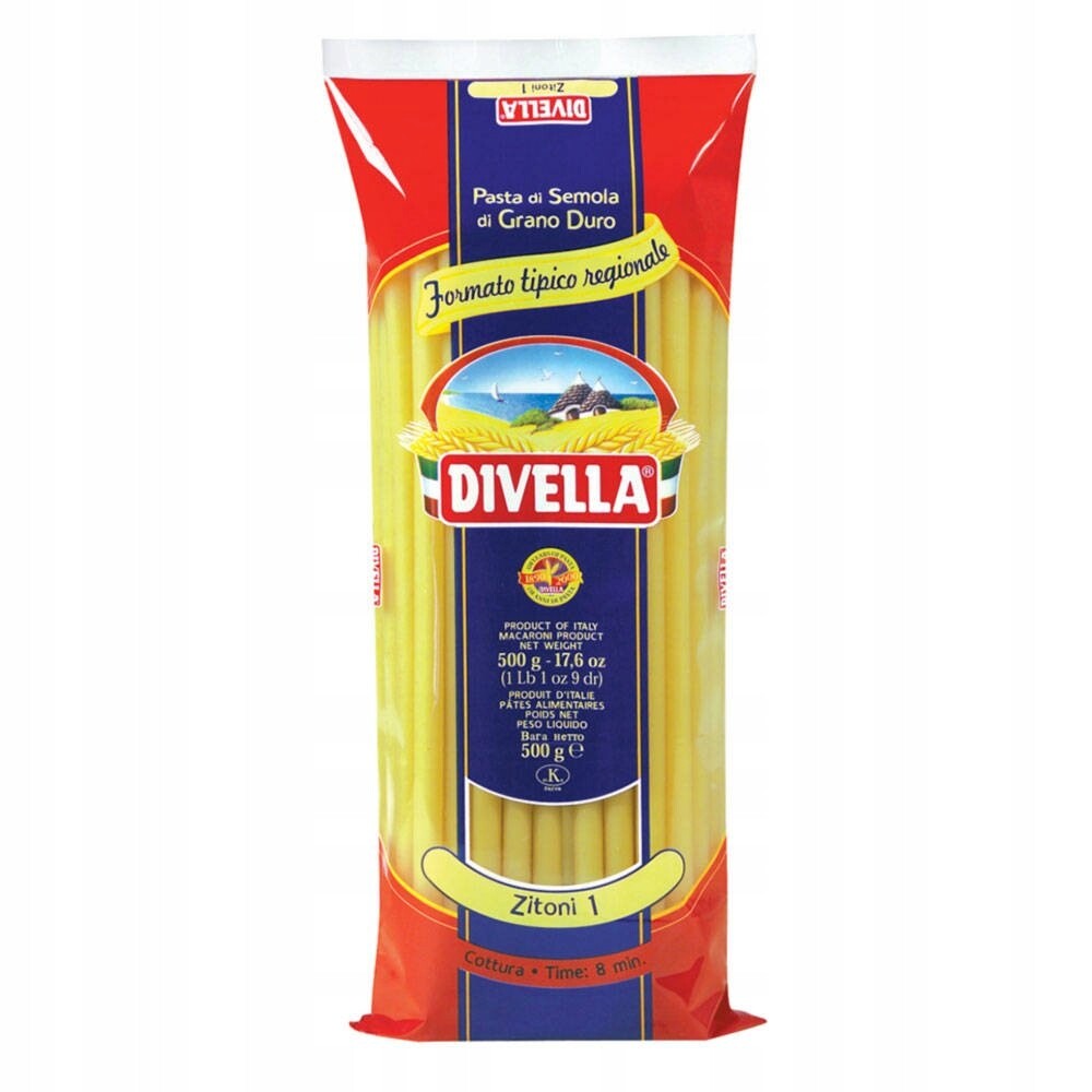 5X Divella Formati Speciali Zitoni 500 Gr